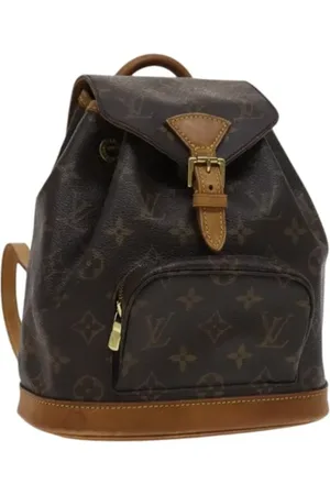 LOUIS VUITTON Femme, Pre-owned, Brun, Taille: ONE Size Pre-owned Toile sacs-dos