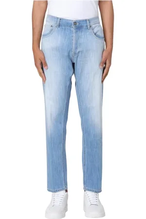 Dondup Homme, Jeans, Bleu, Taille: W30 Jean droit moderne