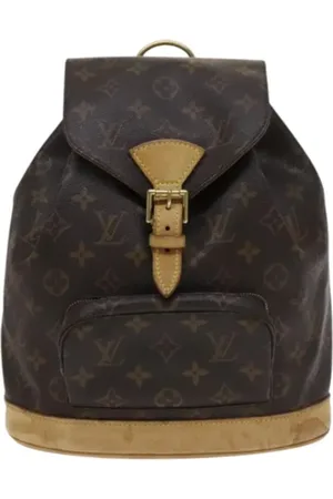 LOUIS VUITTON Femme, Pre-owned, Brun, Taille: ONE Size Pre-owned Toile sacs-dos