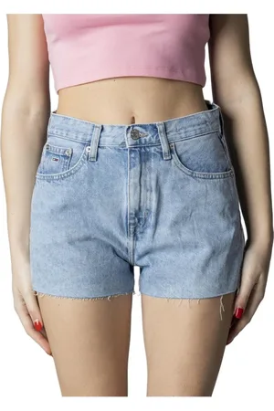 Tommy Hilfiger Femme, Shorts, Bleu, Taille: W25 Shorts en Denim Lavage Clair Printemps/Été Bleu