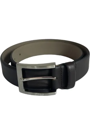 HUGO BOSS Homme, Accessoires, Brun, Taille: 85 CM Ceinture en cuir masculine Barnabie