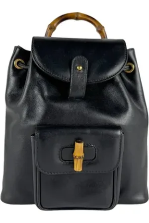 Gucci Femme, Pre-owned, Noir, Taille: ONE Size Pre-owned Cuir sacs-gucci