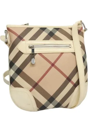 Burberry Femme, Pre-owned, , Taille: ONE Size Pre-owned Cuir sacs-ports-paule