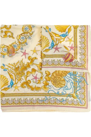VERSACE Unisex, Accessoires, Multicolore, Taille: ONE Size Foulard en soie