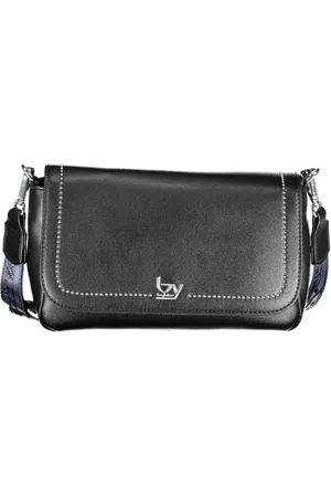 Byblos Femme, Sacs, Noir, Taille: ONE Size Sac à Bandoulière en Cuir Chic