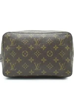 LOUIS VUITTON Femme, Pre-owned, Brun, Taille: ONE Size Pre-owned Cuir sacs-main