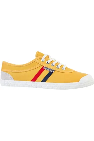 Kawasaki Homme, Chaussures, Jaune, Taille: 36 EU Retro Canvas Chaussure Golden Rod