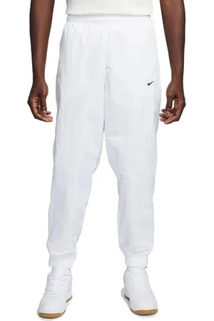 Nike Homme, Pantalons, Blanc, Taille: M Pantalon Solo Swoosh Blanc