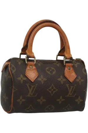 LOUIS VUITTON Femme, Pre-owned, Brun, Taille: ONE Size Pre-owned Toile sacs-main