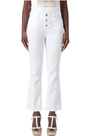 Liu Jo Femme, Jeans, Blanc, Taille: W26 Jean Bootcut Blanc Femme Mode Élégante