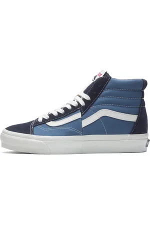 Vans Homme, Chaussures, Bleu, Taille: 44 1/2 EU Clash the Wall LX Navy Baskets