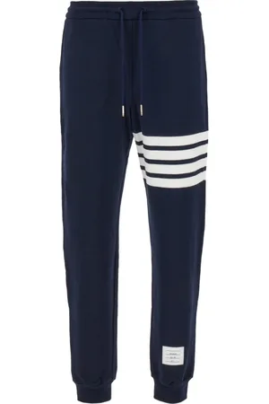 Thom Browne Homme, Pantalons, Bleu, Taille: M Pantalons élégants pour hommes