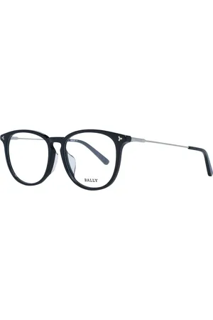 Bally Femme, Accessoires, Bleu, Taille: ONE Size Montures Optiques Noires pour Femmes Style Carré