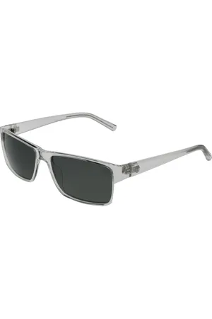 Timberland Homme, Accessoires, Gris, Taille: ONE Size Lunettes de soleil transparentes pour hommes Verre vert polarisé