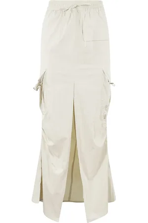 Isabelle Blanche Femme, Jupes, Gris, Taille: 38 FR Jupe Élégante