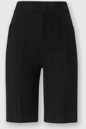 Missoni Bermuda en coton et viscose zigzag ton sur ton