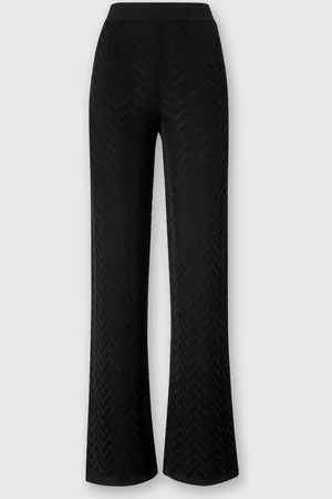 Missoni Pantalon droit à motif chevrons ton sur ton