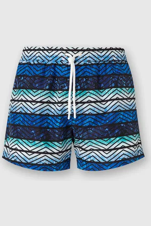 Missoni Maillot de bain imprimé zigzag à rayures et dégradé