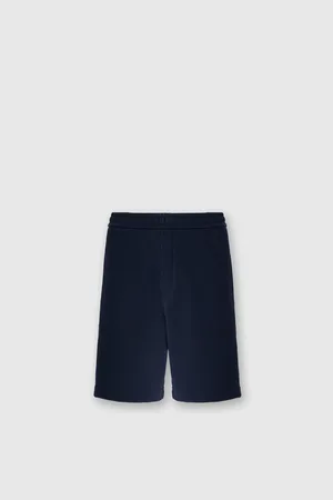 Missoni Short en coton avec empiècement en zigzag