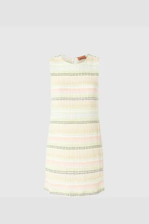 Missoni Robe sans manches en coton mélangé avec motif Caperdoni