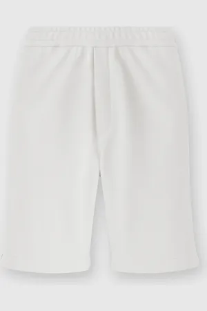 Missoni Short en coton avec empiècement en zigzag