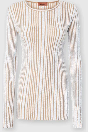 Missoni Maille côtelée à sequins et manches longues