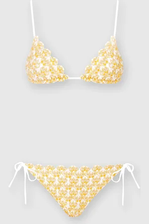 Missoni Bikini triangle en dentelle avec lamé