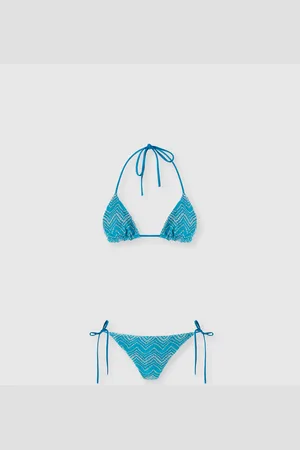 Missoni Bikini en viscose lamé zig zag
