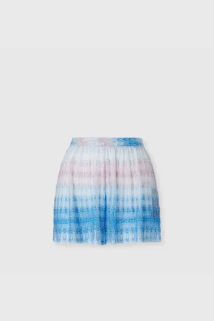 Missoni Short en dentelle avec motif iconique zigzag