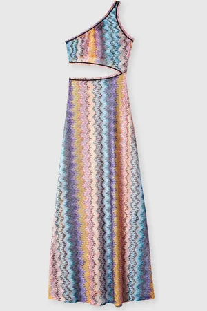 Missoni Couverture de maillot de bain longue monospalla avec détail cut-out
