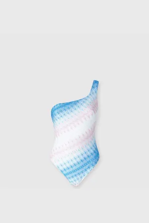 Missoni Maillot de bain une pièce monospalla en viscose et lamé