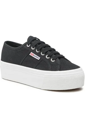 Superga compensée clearance blanche