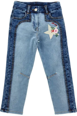 Jean taille haute discount fille 8 ans