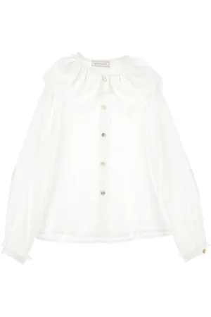 MONNALISA Chemise en sergé à maxi col