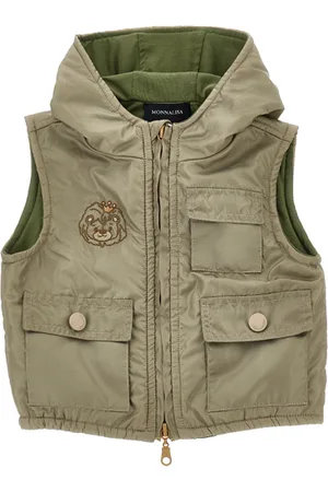 MONNALISA Gilet matelassé avec lionceau