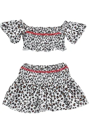 MONNALISA Ensemble de plage imprimé animalier
