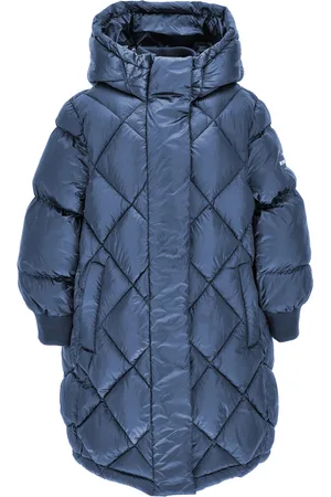MONNALISA Veste longue matelassée effet satiné