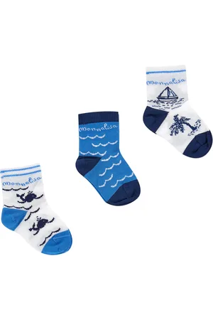MONNALISA Lot de chaussettes en fil d’Écosse