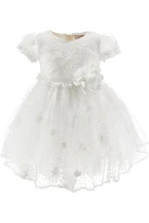 MONNALISA Robe en tulle avec broderie florale