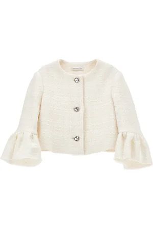 MONNALISA Veste bouclée chinée