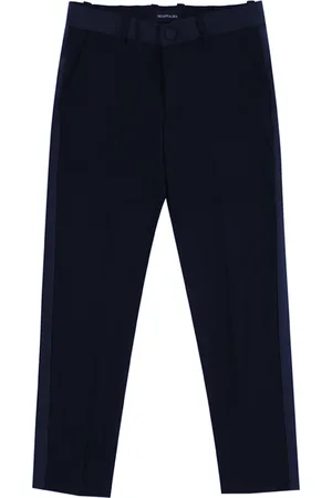 MONNALISA Pantalon classique rehaussé de bandes en satin