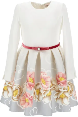 MONNALISA Robe en néoprène à ceinture