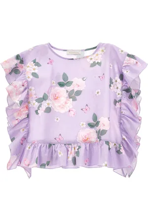 MONNALISA Bain de soleil en mousseline fleurie