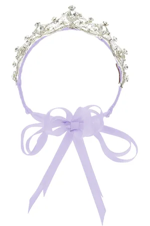 MONNALISA Diadème en strass et pierres