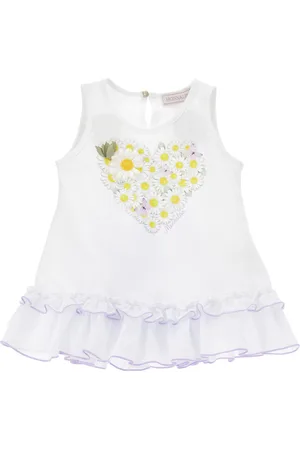 MONNALISA T-shirt maxi évasé en jersey