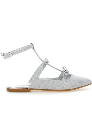 MONNALISA Chaussures ouvertes derrière fines paillettes