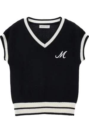 MONNALISA Gilet tricot bicolore