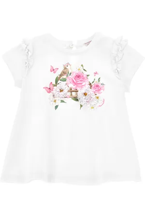 MONNALISA Maxi t-shirt à volants
