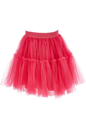 MONNALISA Jupe en tulle toucher soyeux