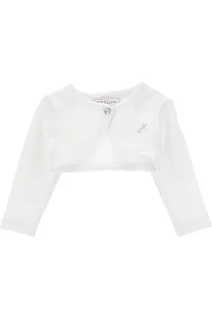 MONNALISA Cardigan en crêpe de coton